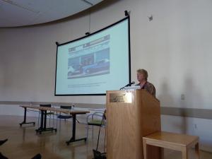 Annelise Orleck opens the symposium describing women community organizers in Las Vegas Annelise Orleck opens the symposium describing women community organizers in Las Vegas